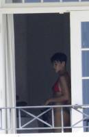 rihanna nude in bedroom changing out of her bikini 7373 14