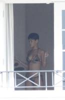 rihanna nude in bedroom changing out of her bikini 7373 2