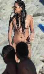 shay mitchell topless on greek beach 0784 2