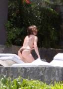 stephanie seymour topless sunbathing on holiday 2373 10