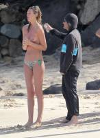 toni garrn topless cool at beach for photoshoot 4118 7