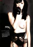 vikki blows nude for her 2010 calendar 3108 5