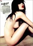 vikki blows nude for her 2010 calendar 3108 9