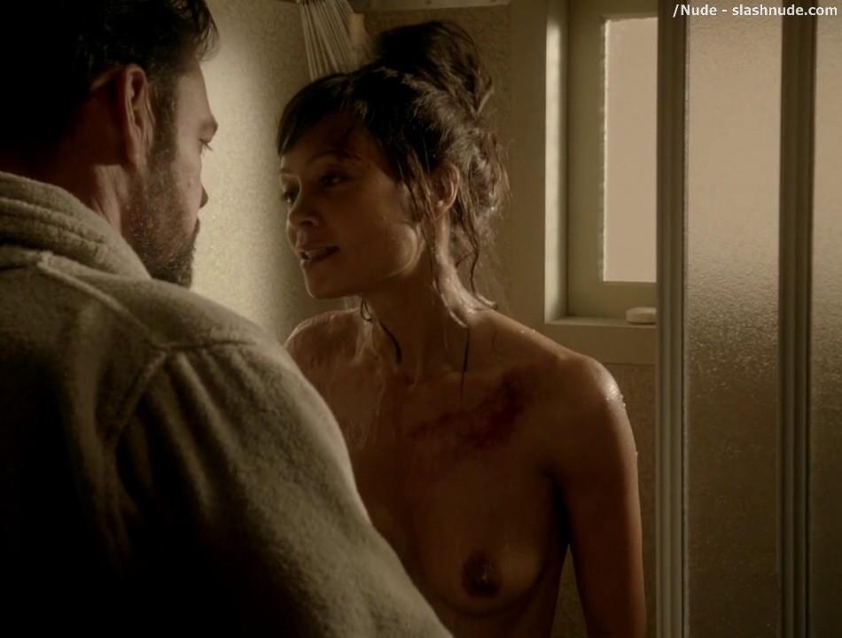 Thandie Newton Nude In The Shower On Rogue 12