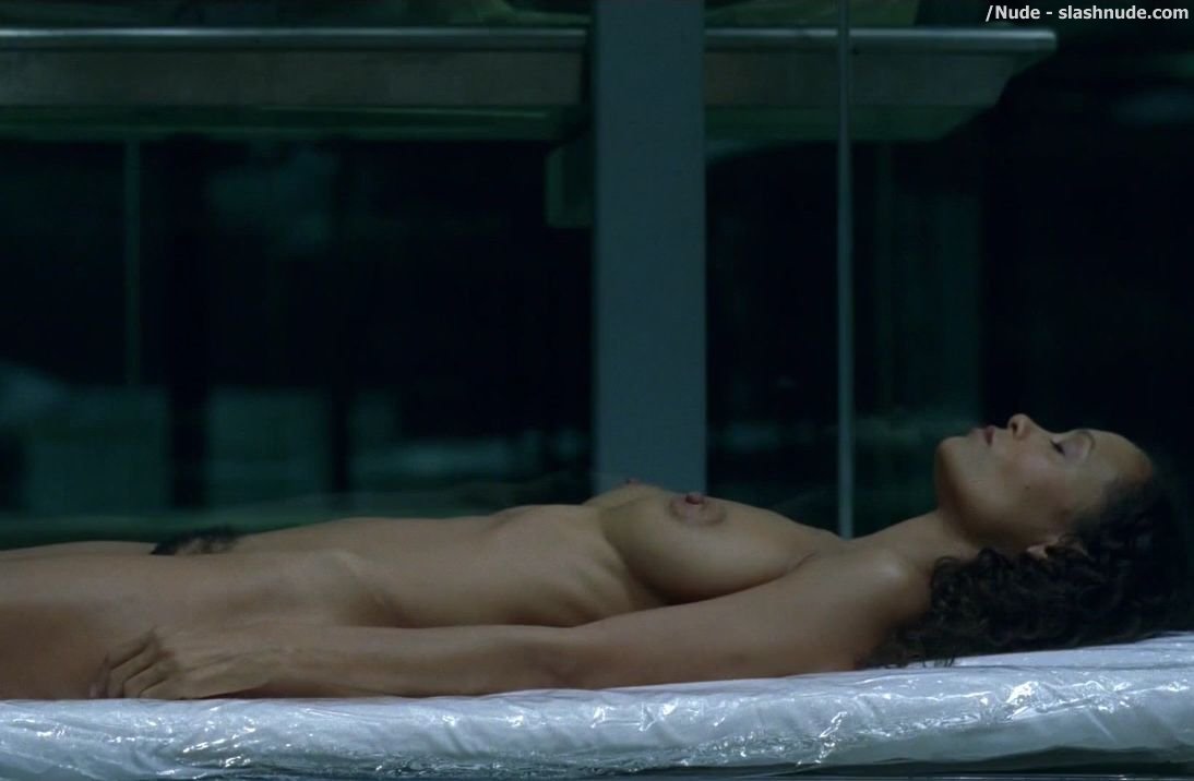 Thandie Newton Nude On Gurney In Westworld 3