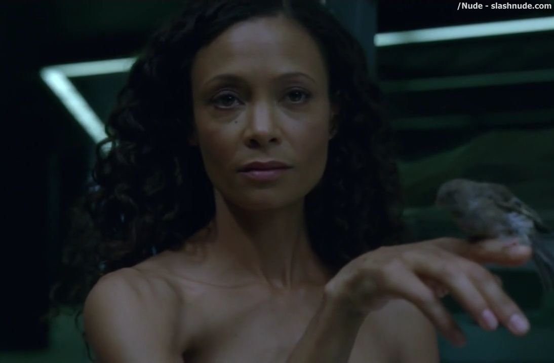 Thandie Newton Nude On Gurney In Westworld 5