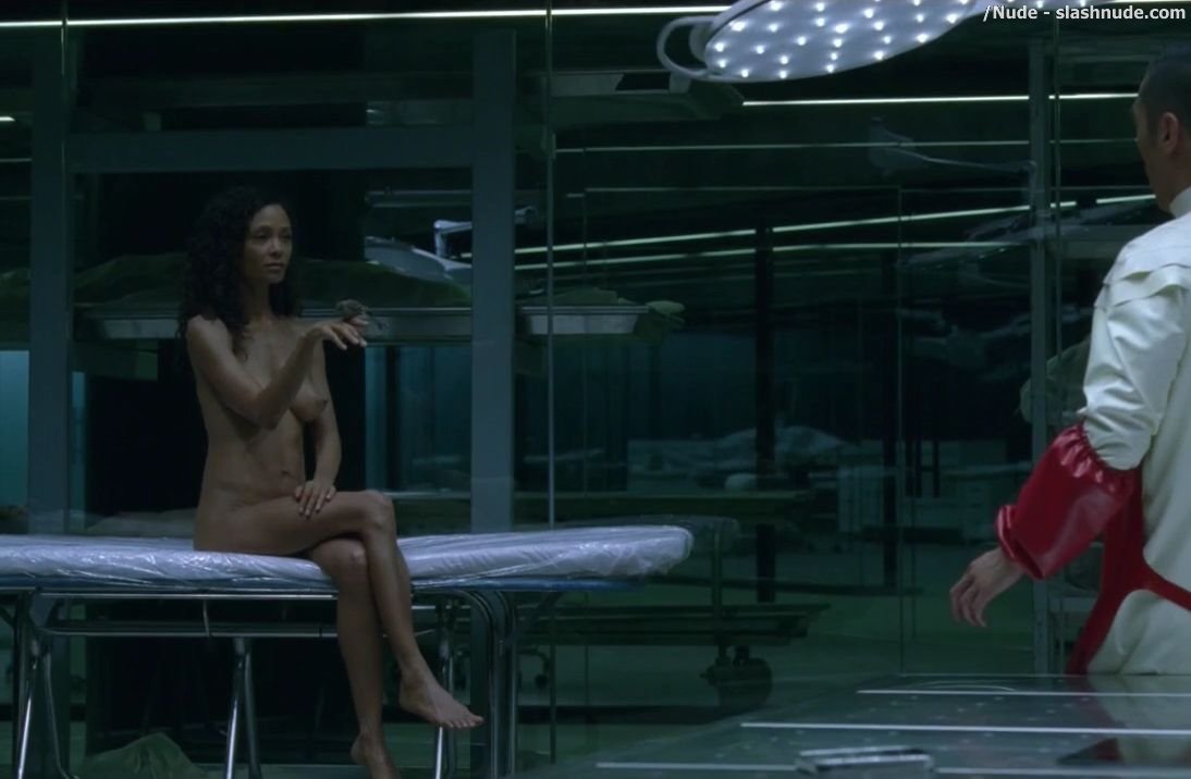 Thandie Newton Nude On Gurney In Westworld 6
