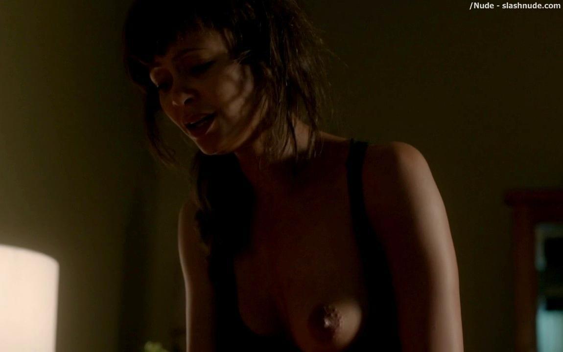 Thandie Newton Topless Breasts Revealed In Rogue 18
