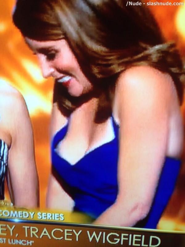 Tina Fey Nipple Slip At The Emmy Awards 1