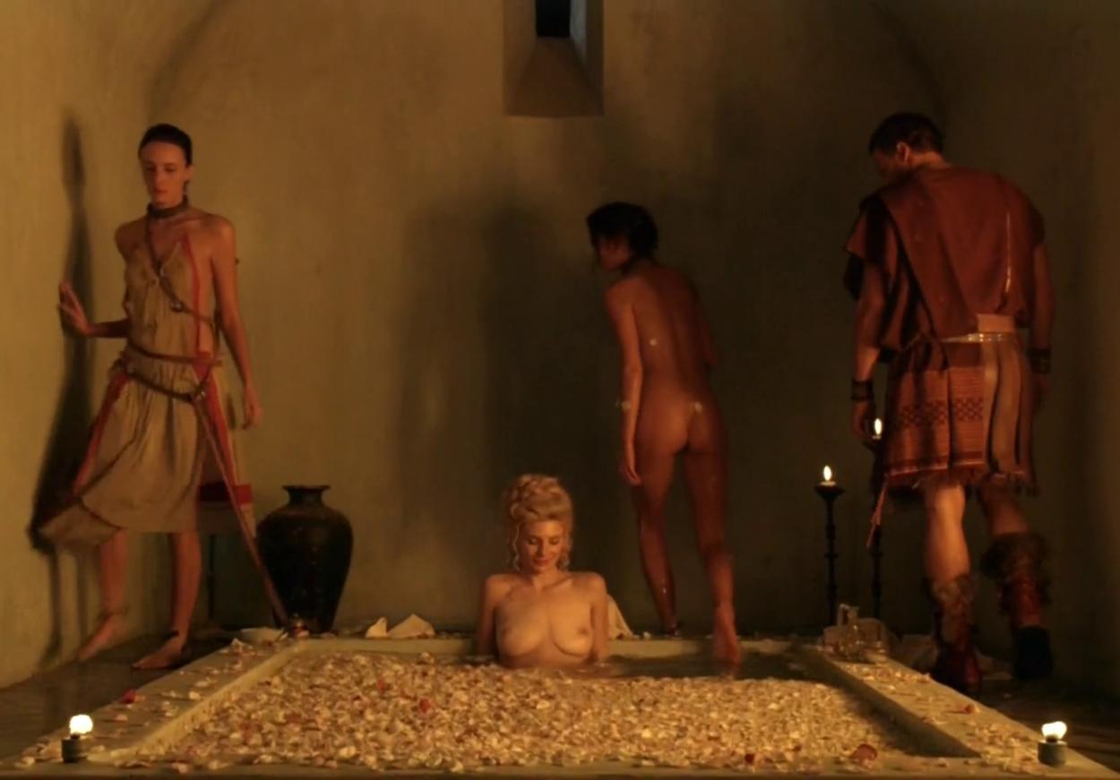 Viva Bianca Topless For Tub Pleasure On Spartacus Vengeance 21