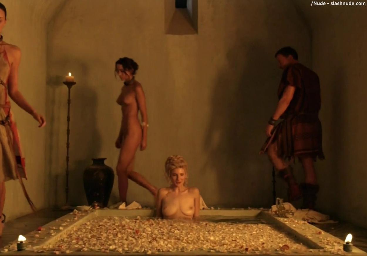 Viva Bianca Topless For Tub Pleasure On Spartacus Vengeance 22