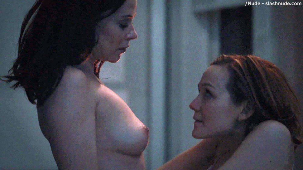 Anna Friel Louisa Krause Nude Lesbian Sex Scene In Girlfriend Experience 11