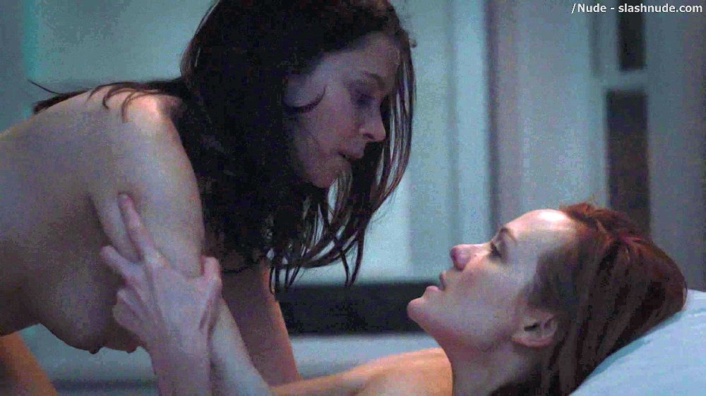 Anna Friel Louisa Krause Nude Lesbian Sex Scene In Girlfriend Experience 57