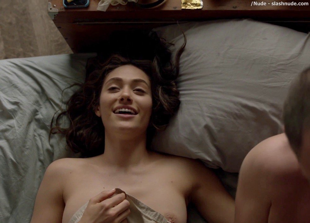 Emmy Rossum Topless In Shameless Sex Scene 17