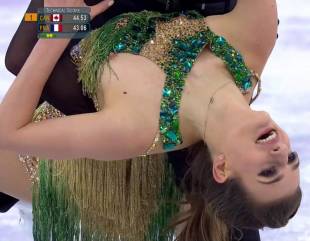gabriella papadakis uncensored flash during olympics performance 0355 1