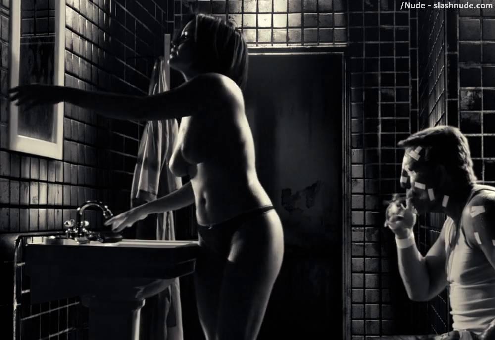 Carla Gugino Topless Breasts Grace Sin City 18