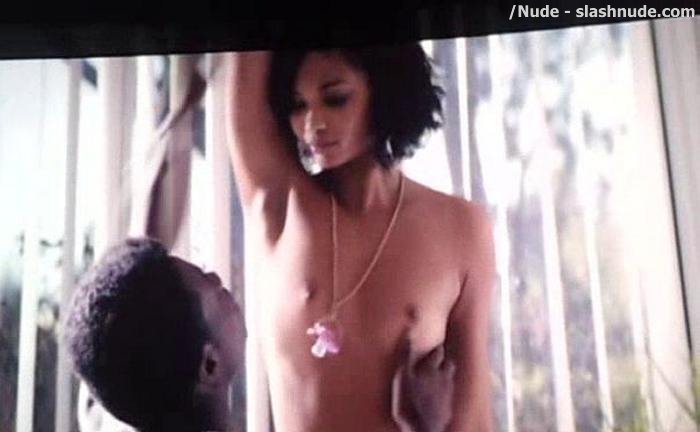 Chanel Iman Topless Debut In Dope 20