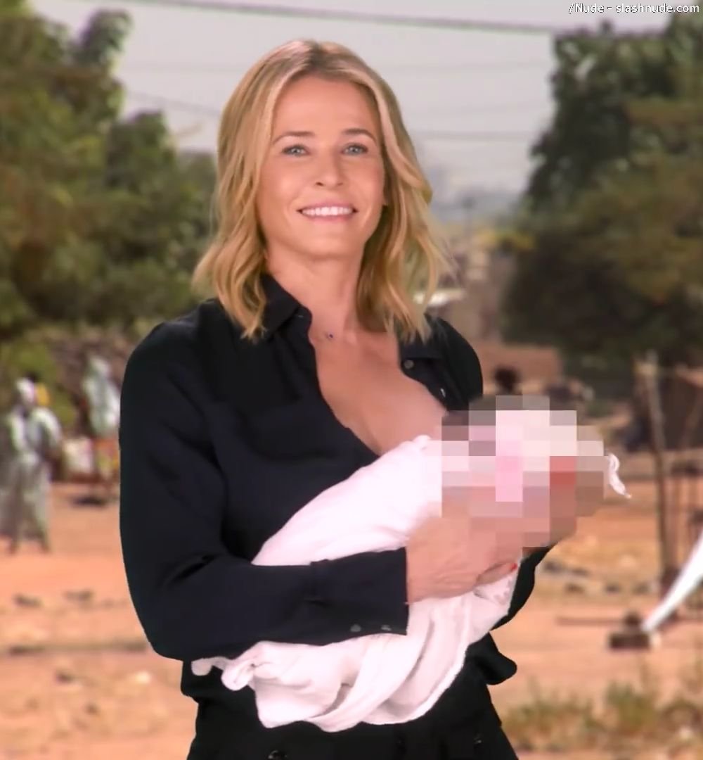Chelsea Handler Flashes Breast In Spoof Political Ad 1.