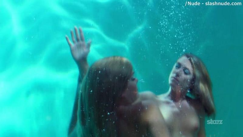 Elena Satine Topless To Serve You A Drink 5