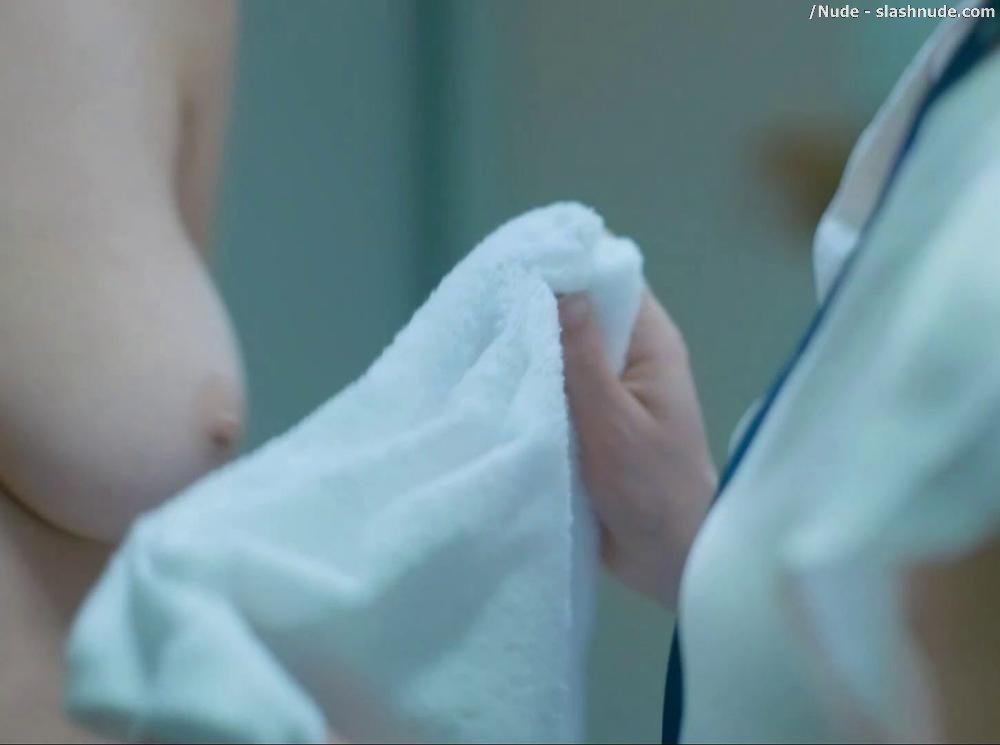 Faye Marsay Topless For Shower On Glue 9