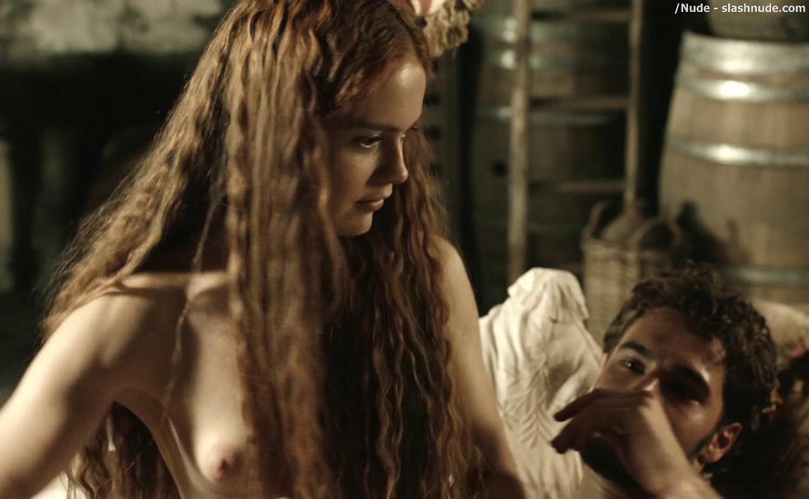 Hera Hilmar Nude In Da Vinci Demons Sex Scene 14
