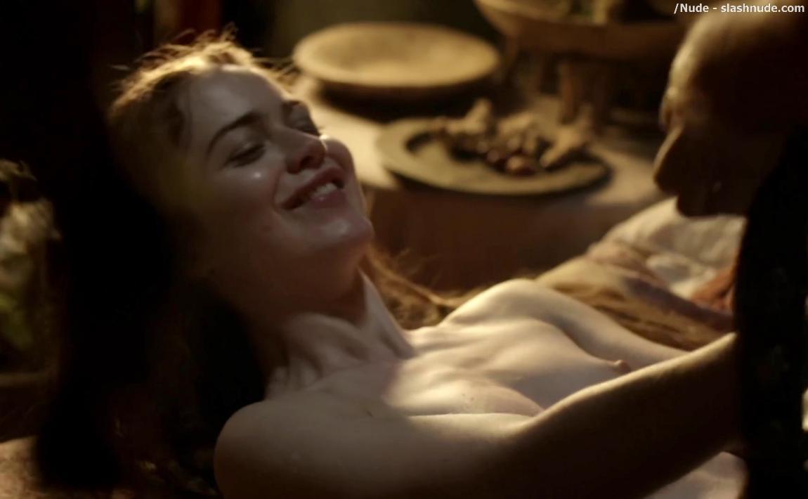 Hera Hilmar Nude In Da Vinci Demons Sex Scene 8.