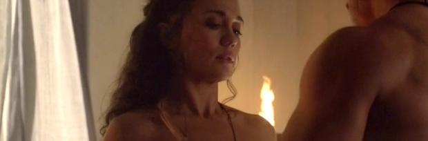jenna lind topless on spartacus blood and sand 1307