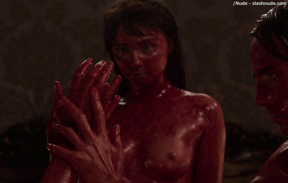 Jessica Barden Nude With Billie Piper In Penny Dreadful 9.
