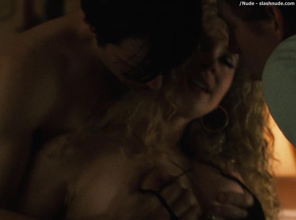 Juno Temple Topless For Threesome In Vinyl 4