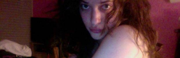 kat dennings topless breasts revealed in personal photos 3574
