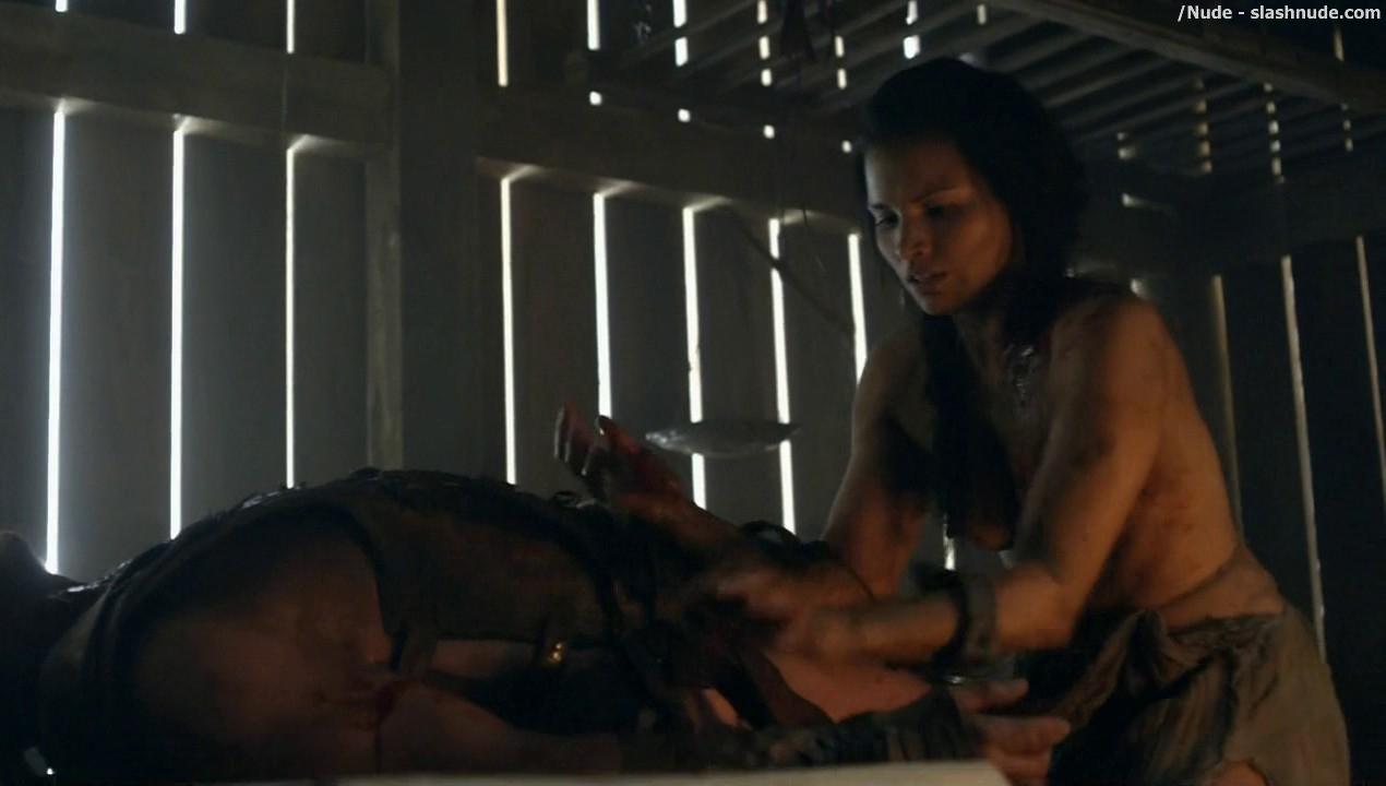 Katrina Law Topless Because She Wont Go Quietly On Spartacus 22.
