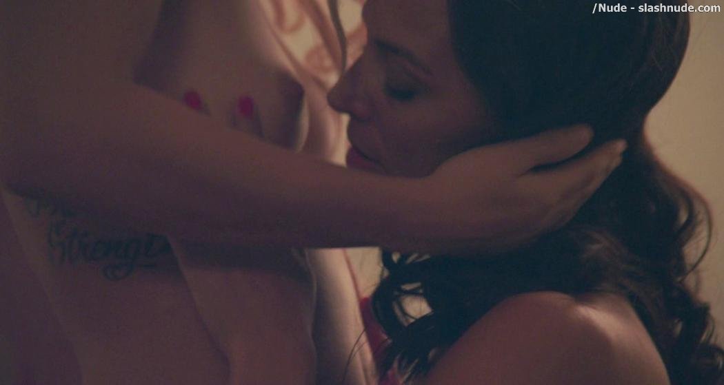 Kerry Norton Briana Evigan Topless Lesbian Scene In Toy 12