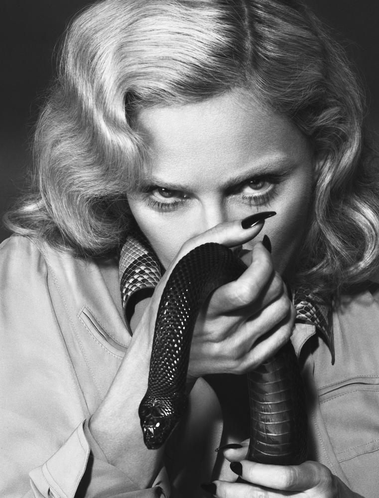 Madonna Topless To Let Breasts Hang Out In Interview Magazine 11