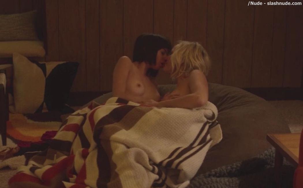 Malin Akerman Kate Micucci Nude Threesome In Easy 17