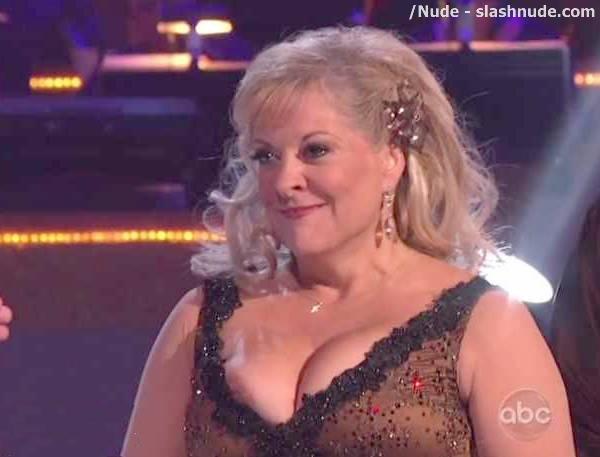 Nancy Grace Nipple Pops Out On Dancing With Stars 3