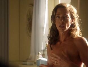 allison janney topless in bathroom on masters of sex 3118 6