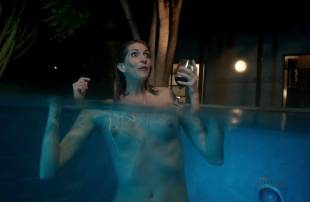dawn olivieri topless in the pool on house of lies 0061 21