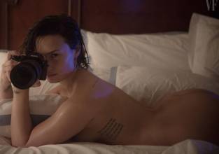 demi lovato nude to bare ass in vanity fair 5922 9