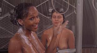 dina meyer topless starship troopers shower 9491 5