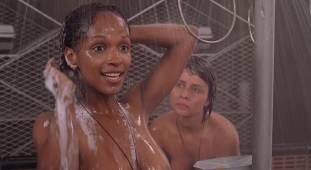 dina meyer topless starship troopers shower 9491 6