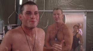 dina meyer topless starship troopers shower 9491 8
