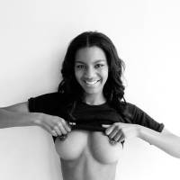 ebonee davis nude with a rose for terry richardson 6223 3