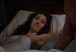 emmy rossum topless after sex in bed on shameless 8119 23