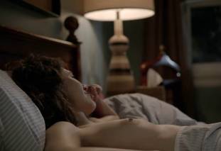 emmy rossum topless after sex in bed on shameless 8119 27