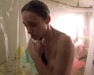 emmy rossum topless in the shower from shameless 6324 12