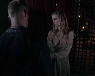 gaia weiss topless for a flash on vikings 4790 2