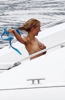 geri halliwell topless on hot summer day on yacht 9356 14
