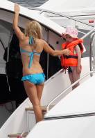 geri halliwell topless on hot summer day on yacht 9356 7