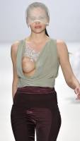 hana nitsche breast slips out of her top on runway 0269 8