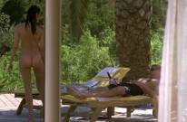 helena noguerra nude pool scene from mafiosa 0663 27